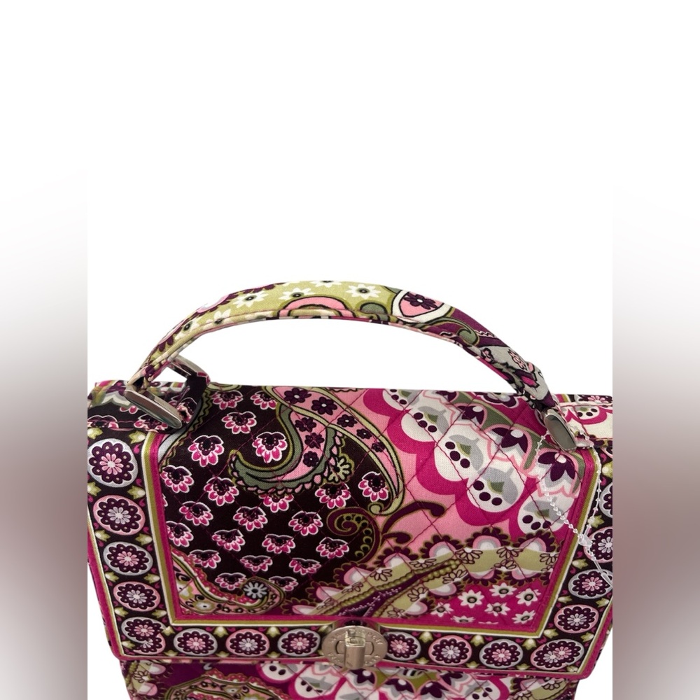 Vera Bradley Very Berry Paisley Julia Shoulder Bag - Picture 4 of 8